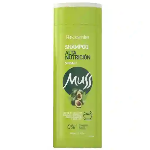 Muss Shampoo Alta Nutrición sin Sal
