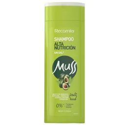 Muss Shampoo Alta Nutrición sin Sal