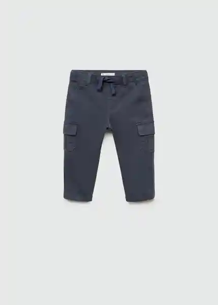 Pantalón Nico Navy Talla 72 Niños Mango