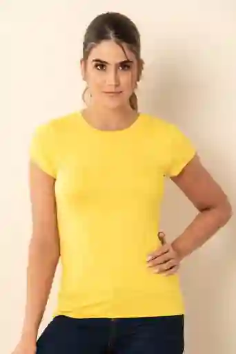 Camiseta Iris Color Amarillo Medio Talla L Ragged