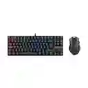 Redragon Set Teclado Y Mouse Mecánico Gaming