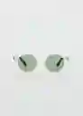 Gafas Justin Blanco Talla 99 Hombre Mango