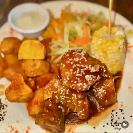 Costilla bbq