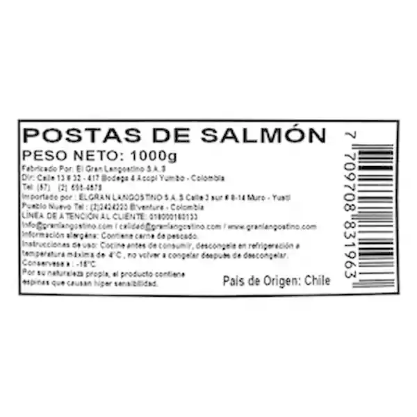 Postas de Salmon