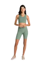 Everlast Short Ciclista para Dama Color Verde Talla L