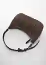 Bolso M Tenerife Chocolate Talla 99 Mujer Mango