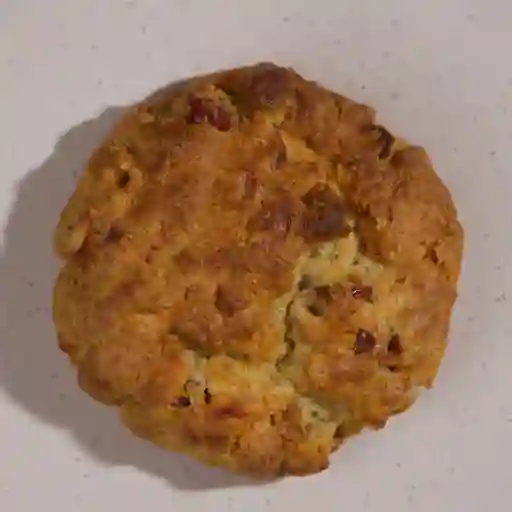Mega cookie de manzana y arándanos