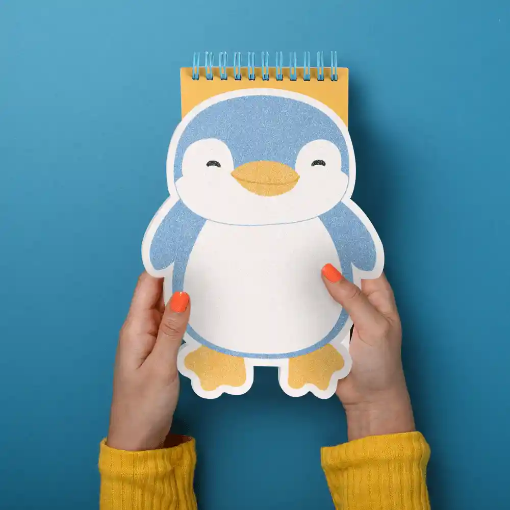 Miniso Cuaderno de Espiral Pingüino Penguin Series