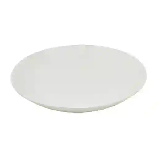 Sabana Plato Hondo Circular Grande Blanco