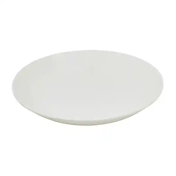 Sabana Plato Hondo Circular Grande Blanco