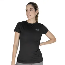 Camiseta Top Negra Talla S Everlast