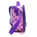 Lonchera Barbie Para Niña Fondo Morado, Rosado, Verde Y Fucsia