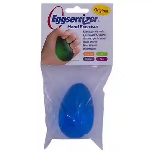 Eggsercizer Huevo Ejrcitdr Semiduro Azul