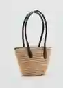 Bolso P Luis Chocolate Talla 99 Mujer Mango