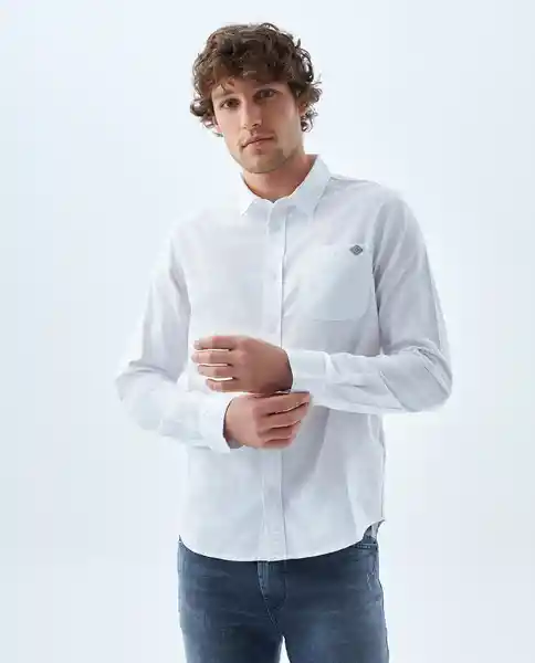 Camisa Hombre Blanco Talla XL 819f507 Americanino