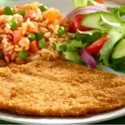 Milanesa de Pollo Apanada