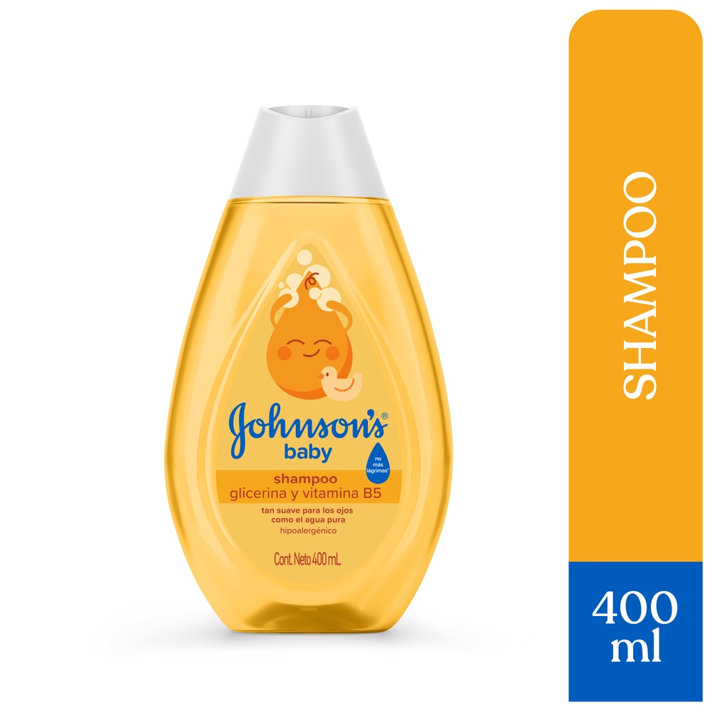 Shampoo Bebé JOHNSON'S Original 400 ML
