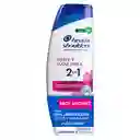 Head & Shoulders Shampoo 2 en 1 Suave y Manejable 375 mL x 2 Und