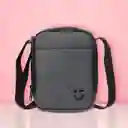 Bolso Cruzado Casual Gris Miniso