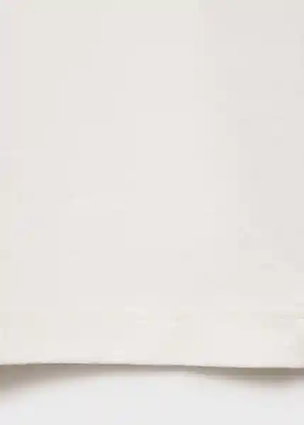 Camiseta Gari Blanco Talla L Hombre Mango
