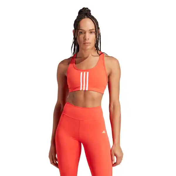 Adidas Top Pwim Ms Mix Bra Mujer Rojo Talla LAB IT6600