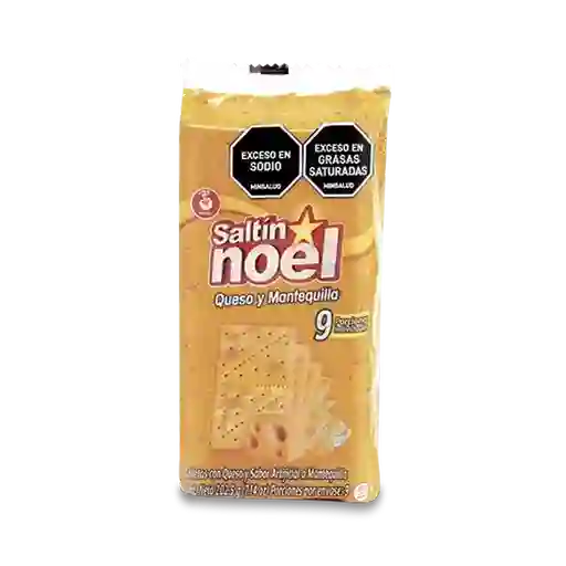 Saltin Noel Galleta Queso y Mantequilla