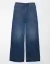 Jean Mujer Negro Talla 2 Long American Eagle 5010004