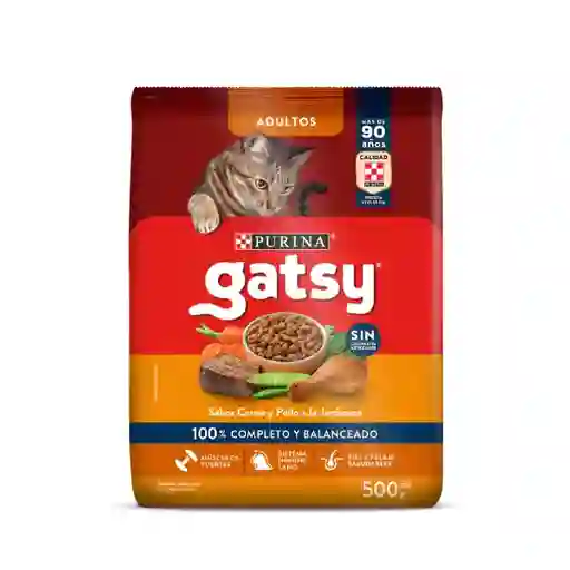 Gatsy Alimento Para Gato Pollo y Carne