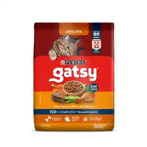 Gatsy Alimento Para Gato Pollo y Carne