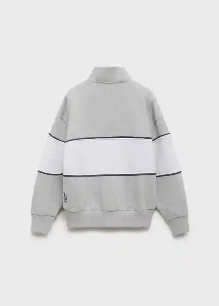 Buzo Sudadera Apres Gris Medio Vigore Talla 10 Niños Mango