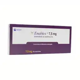 Enablex Bromhidrato de Darifenacina (7.5 mg)