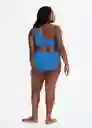 Top Bikini Delosp Azul Talla 24 Mujer Mango