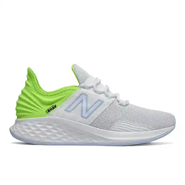 New Balance Tenis Para Mujer Blanco Con Verde Talla 8.5