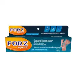 Forz Sport Gel Frío Efecto con Triple