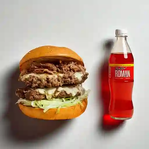 Combo Hamburguesa Frida + Kola Román 400 ml