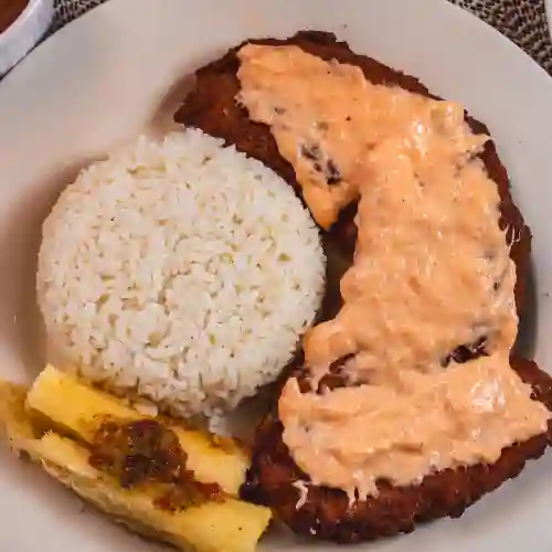 Milanesa a la Napolitana