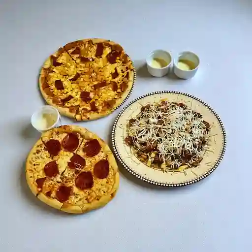 Jamón y Queso Mediana