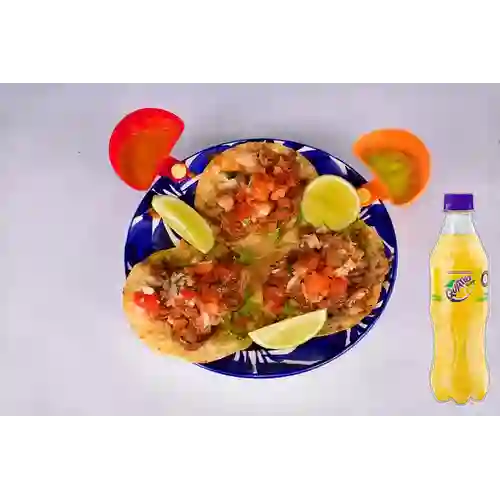 Combo Taco Mixto + Quatro Original 400ML