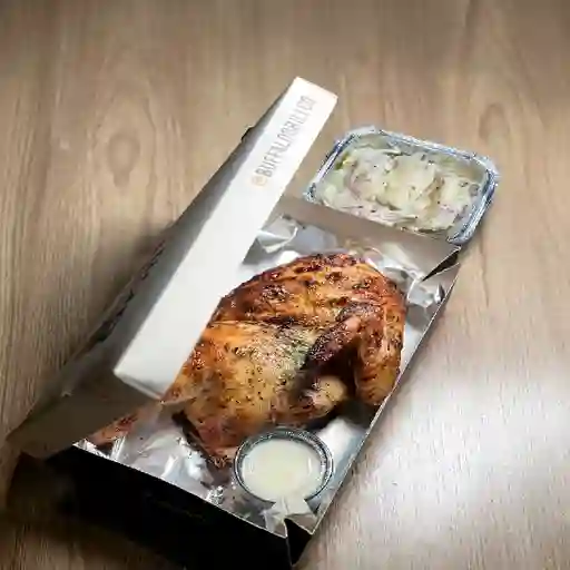 Medio pollo árabe