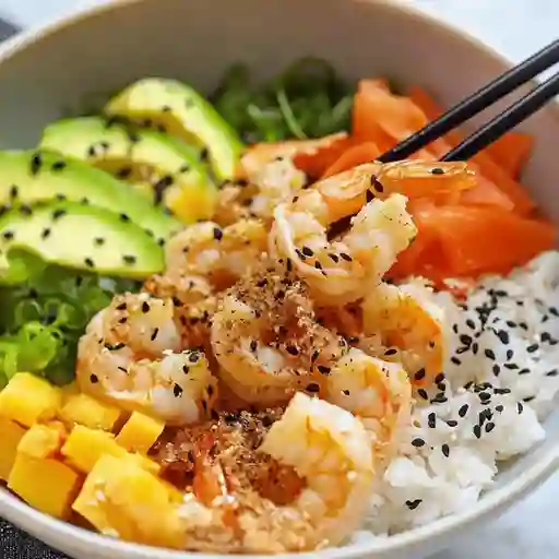 Poke grande camarón