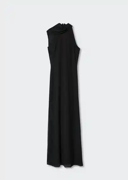 Vestido Pandora-A Negro Talla S Mujer Mango