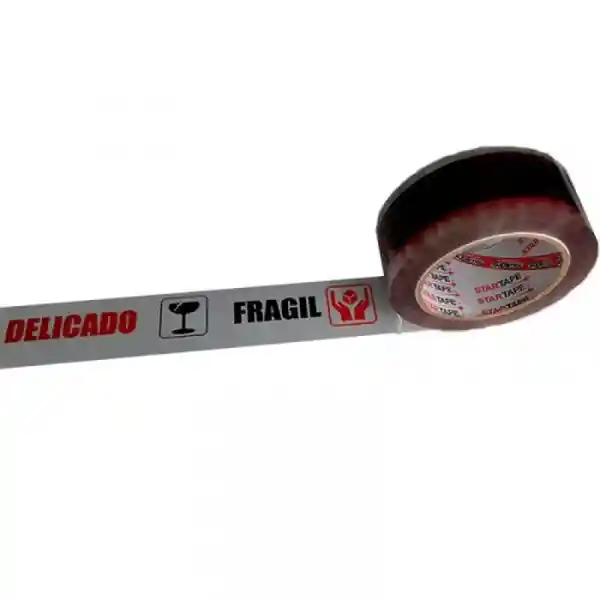 Startape Cinta Empaque Frágil Delicado 48 mm x 100 m
