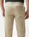 Pantalón Khakis Portland Beige Bosque Medio T 40 Chevignon