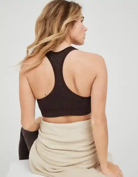 Top Deportivo Con Apoyo Café Talla: Medium American Eagle