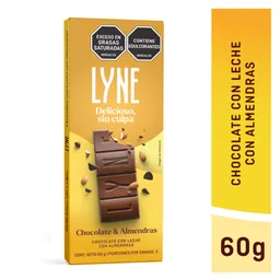 Lyne Chocolate Con Leche Con Almendras 