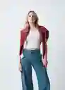 Camiseta Mujer Crudo Puro Claro Talla M 403G042 Naf Naf