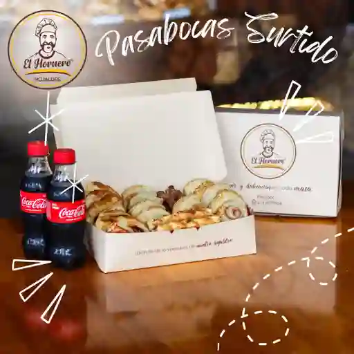 Caja Pasa Bocas por 25 Und