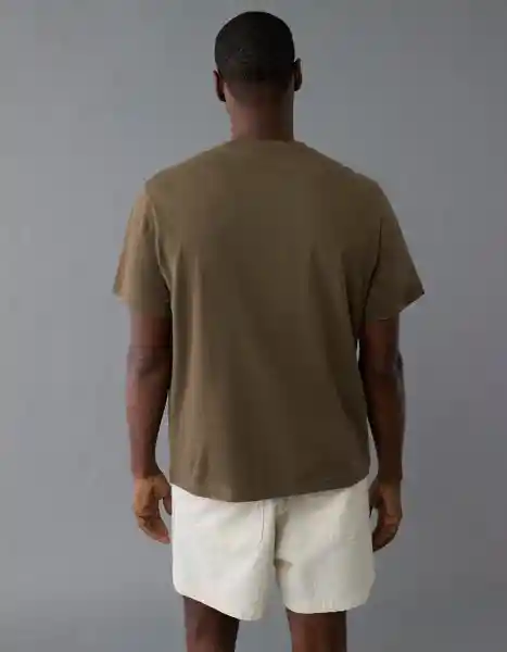 Camiseta Hombre Verde Talla Medium 4819306 American Eagle