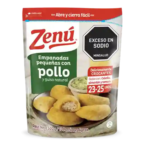 Zenú Empanadas con Pollo Pequeñas