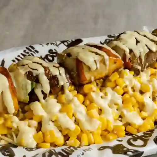 Pincho Mazorca Lomito y Pollo
